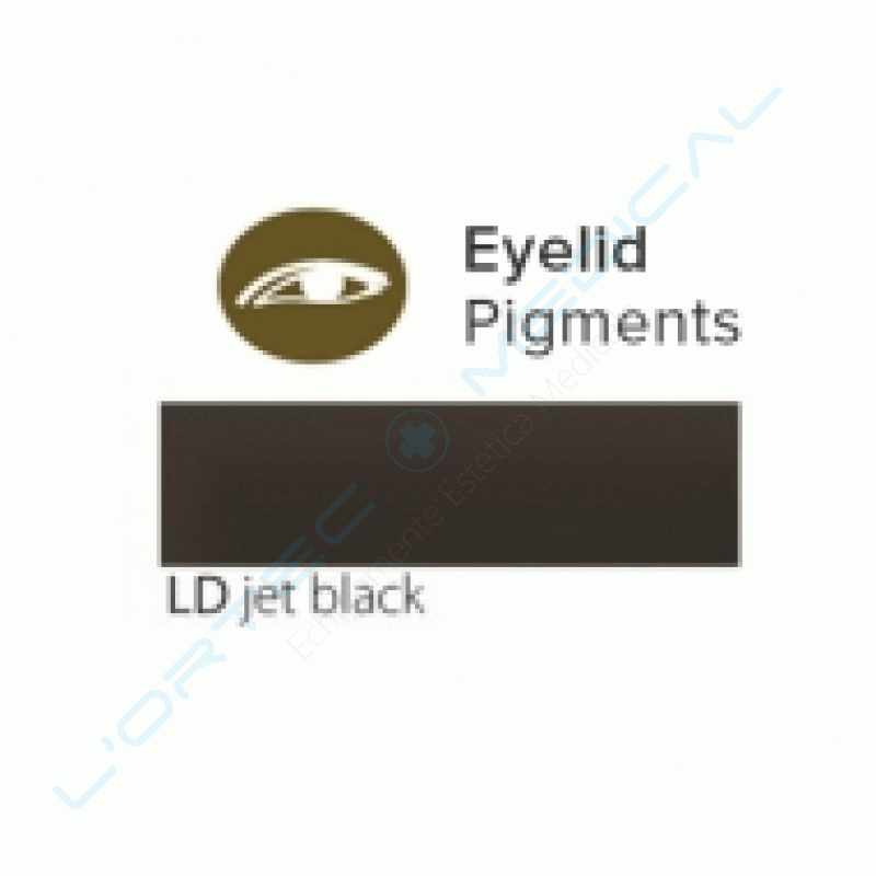 lortec medical 1-.Pigment Pleoape Purebeau Jet Black