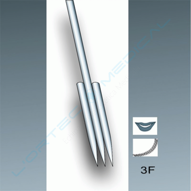 lortec medical 1-.Ac Flat Precision Needle 3 - 20 buc